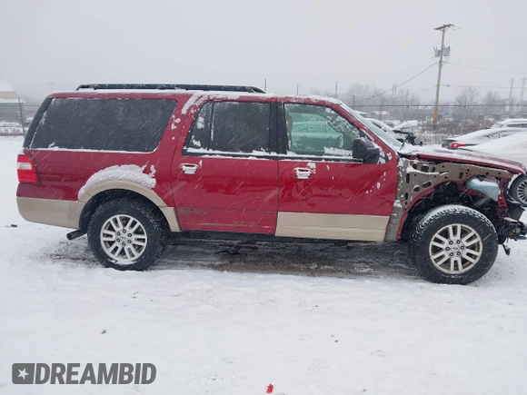 2014 Ford Expedition EL XLT with VIN 1FMJK1J5XEEF52397, listed as a IAAI auction lot 41314697 with 156,522 mi miles. Bid and sale history available at carsss.com. Image 13.