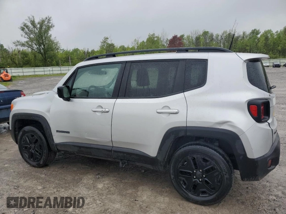 2018 Jeep Renegade Upland with VIN ZACCJBAB3JPJ14251, listed as a Copart auction lot 57760635 with 98,787 mi miles and Salvage title. Bid and sale history available at DreamBid. Image 2.