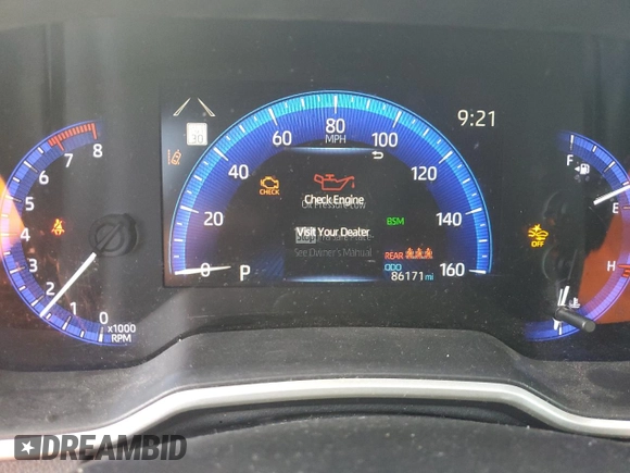 2019 Toyota Corolla Hatchback SE with VIN JTNK4RBEXK3026760, listed as a Copart auction lot 78237274 with 86,171 mi miles and Salvage Title. Bid and sale history available at carsss.com. Image 9.