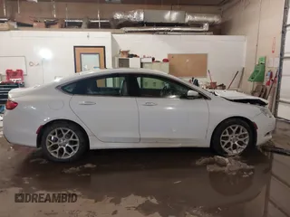 2015 Chrysler 200 C with VIN 1C3CCCEG3FN543757, listed as a IAAI auction lot 41468410 with 145,041 mi miles. Bid and sale history available at carsss.com. Image 13.