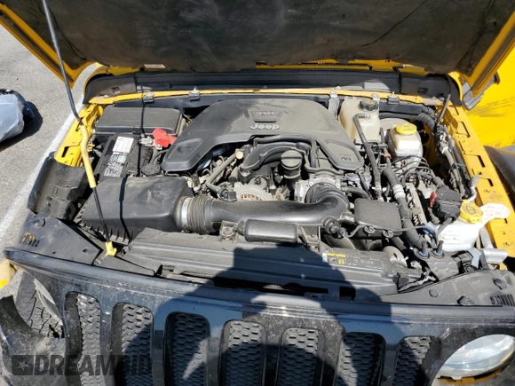 2020 Jeep Wrangler Unlimited Sport S с VIN 1C4HJXDG1LW189677, выставлен на аукционе Copart как лот 62716145 с пробегом 69 624 миль миль и Списание • Salvage title. История ставок и продаж доступна на DreamBid. Изображение 12.