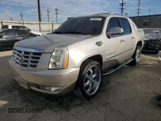 2007 Cadillac Escalade EXT with VIN 3GYFK62807G211631, listed as a Copart auction lot 47084385 with 168,251 mi miles and Salvage Title. Bid and sale history available at carsss.com. Image 1.
