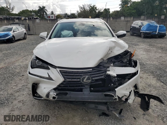 2020 Lexus NX with VIN JTJAARBZXL5015708, listed as a Copart auction lot 51537955 with 72,292 mi miles and Non Repairable. Bid and sale history available at carsss.com. Image 5.