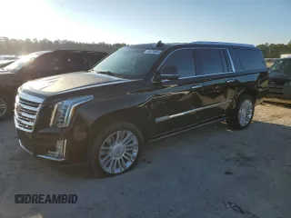 2019 Cadillac Escalade ESV Platinum z VIN 1GYS4KKJ4KR296244, wystawiony jako Copart lot #45375865 z przebiegiem 55 746 mil mil oraz Szkoda całkowita • Salvage title. Historia ofert i sprzedaży dostępna na DreamBid. Obrazek 1.