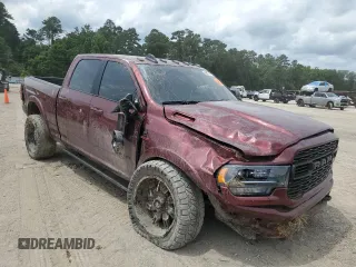 2022 Ram 2500 Limited with VIN 3C6UR5SL8NG131277, listed as a Copart auction lot 62543915 with 32,333 mi miles and Salvage title. Bid and sale history available at DreamBid. Image 4.