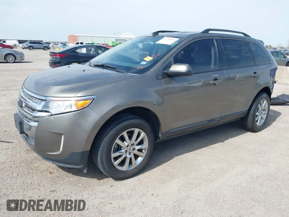 2013 Ford Edge SEL with VIN 2FMDK3JC8DBB43834, listed as a IAAI auction lot 41788976 with 153,907 mi miles. Bid and sale history available at carsss.com. Image 2.