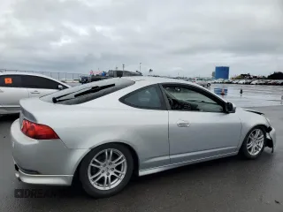 2005 Acura RSX with VIN JH4DC53835S010815, listed as a Copart auction lot 89394445 with 92,186 mi miles and Salvage title. Bid and sale history available at DreamBid. Image 3.