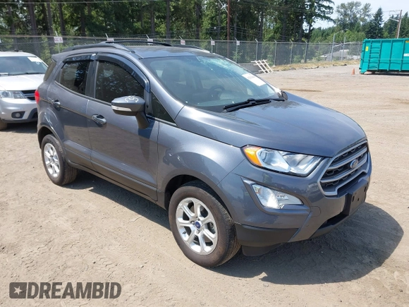 2021 Ford EcoSport SE with VIN MAJ6S3GL6MC454589, listed as a IAAI auction lot 42519464 with 78,213 mi miles and . Bid and sale history available at DreamBid. Image 1.