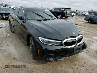 2020 BMW 3 Series 330i with VIN 3MW5R1J07L8B23382, listed as a Copart auction lot 45024295 with Not Provided miles and Salvage Title. Bid and sale history available at carsss.com. Image 10.