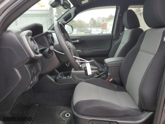 2020 Toyota Tacoma 2WD SR5 with VIN 3TMAZ5CNXLM140234, listed as a Copart auction lot 48166485 with 26,195 mi miles and Salvage Title. Bid and sale history available at carsss.com. Image 7.