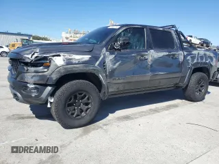 2021 Ram 1500 TRX with VIN 1C6SRFU99MN744688, listed as a Copart auction lot 76589784 with 22,647 mi miles and Salvage Title. Bid and sale history available at carsss.com. Image 1.