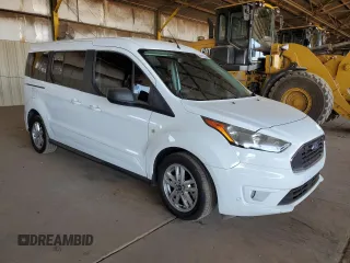 2019 Ford Transit Connect XLT with VIN NM0GS9F24K1393694, listed as a Copart auction lot 58372945 with 136,111 mi miles and Clean title. Bid and sale history available at DreamBid. Image 4.