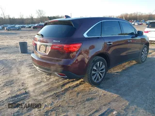 2015 Acura MDX Technology with VIN 5FRYD3H4XFB001083, listed as a IAAI auction lot 41213071 with 136,659 mi miles and . Bid and sale history available at DreamBid. Image 4.
