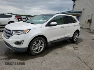 2015 Ford Edge Titanium z VIN 2FMTK3K83FBC41128, wystawiony jako Copart lot #56569385 z przebiegiem 183 981 mil mil oraz Czysty tytuł • Clean title. Historia ofert i sprzedaży dostępna na DreamBid. Obrazek 1.
