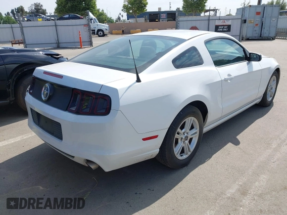 2014 Ford Mustang V6 with VIN 1ZVBP8AMXE5245688, listed as a IAAI auction lot 42074539 with 146,028 mi miles. Bid and sale history available at carsss.com. Image 4.