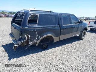 2003 Ford F-150 XLT with VIN 1FTRW08L43KC21629, listed as a IAAI auction lot 42359268 with 200,525 mi miles and . Bid and sale history available at DreamBid. Image 4.