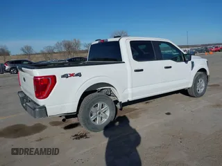 2023 Ford F-150 XL with VIN 1FTEW1EB6PKD46153, listed as a IAAI auction lot 41441521 with 122,754 mi miles and . Bid and sale history available at carsss.com. Image 4.