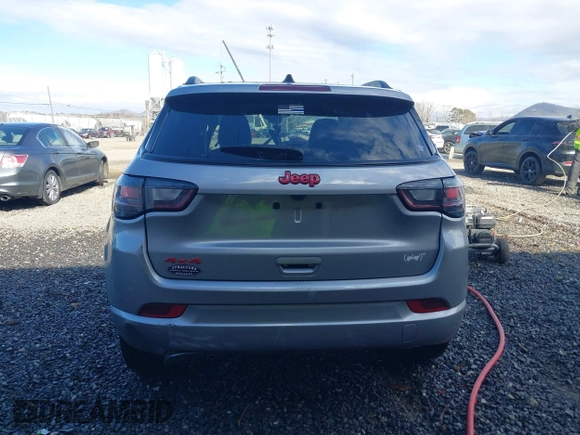 2023 Jeep Compass (RED) Edition with VIN 3C4NJDCN0PT542312, listed as a IAAI auction lot 41267162 with 25,768 mi miles and . Bid and sale history available at carsss.com. Image 17.