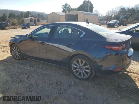 2019 Mazda 3 Premium with VIN 3MZBPAEM2KM104699, listed as a Copart auction lot 86170374 with 59,618 mi miles and Salvage Title. Bid and sale history available at DreamBid. Image 2.