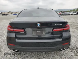 2021 BMW 5 Series 530e with VIN WBA13AG00MCF09677, listed as a Copart auction lot 54907205 with 50,033 mi miles and Salvage title. Bid and sale history available at DreamBid. Image 6.