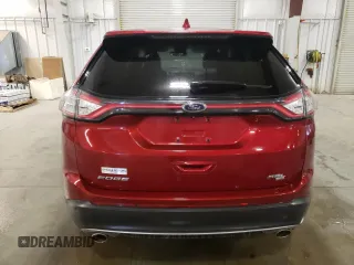 2015 Ford Edge SEL with VIN 2FMTK4J83FBC20884, listed as a Copart auction lot 51409995 with 75,600 mi miles and Salvage Title. Bid and sale history available at carsss.com. Image 6.