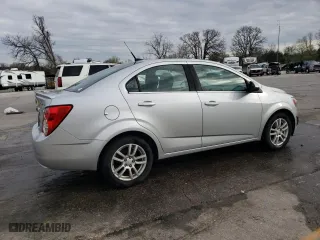 2014 Chevrolet Sonic LT with VIN 1G1JC5SHXE4143722, listed as a Copart auction lot 50823675 with 77,985 mi miles and Salvage Title. Bid and sale history available at carsss.com. Image 3.