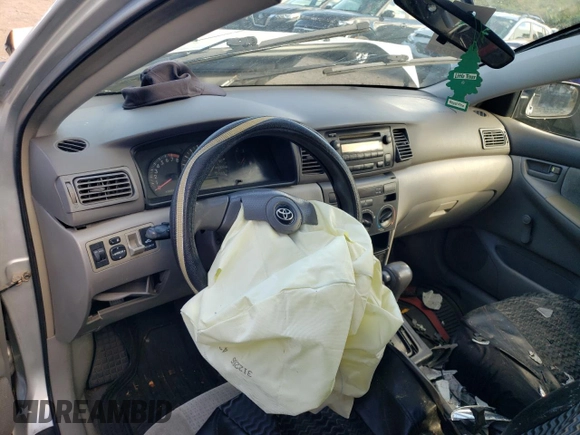 2006 Toyota Corolla CE with VIN 1NXBR32EX6Z641047, listed as a Copart auction lot 85112294 with Not Provided miles and Salvage Title. Bid and sale history available at DreamBid. Image 8.