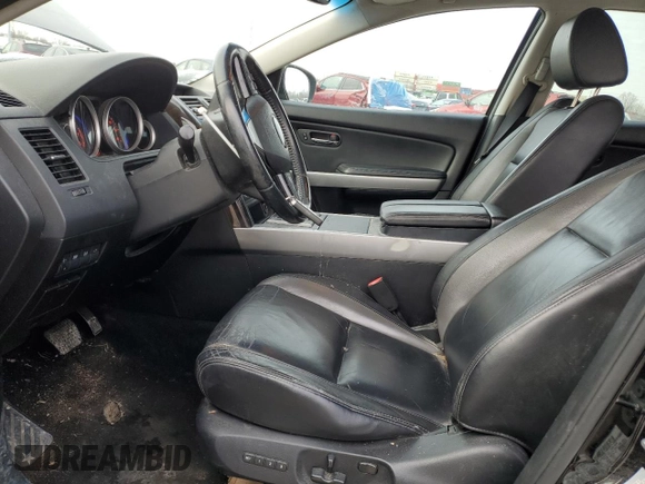 2011 Mazda CX-9 Grand Touring with VIN JM3TB3DA9B0316583, listed as a Copart auction lot 45943295 with 166,442 mi miles and Salvage Title. Bid and sale history available at DreamBid. Image 7.