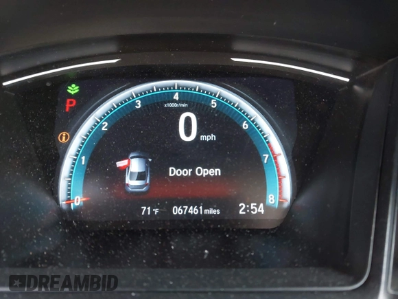 2020 Honda Civic Sedan LX with VIN 19XFC2F64LE201551, listed as a IAAI auction lot 41939055 with 67,461 mi miles. Bid and sale history available at carsss.com. Image 15.