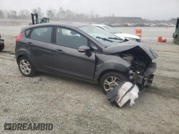 2015 Ford Fiesta SE with VIN 3FADP4EJXFM178855, listed as a Copart auction lot 87652085 with 83,832 mi miles and Salvage Title. Bid and sale history available at carsss.com. Image 4.