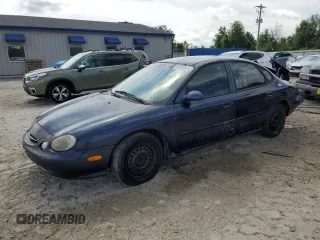 1998 Ford Taurus LX with VIN 1FAFP52U8WA121905, listed as a Copart auction lot 58489045 with 153,254 mi miles and Salvage title. Bid and sale history available at DreamBid. Image 1.