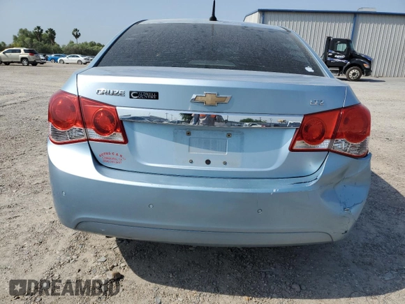 2011 Chevrolet Cruze LTZ with VIN 1G1PH5S92B7146189, listed as a Copart auction lot 51744015 with 167,014 mi miles and Clean Title. Bid and sale history available at DreamBid. Image 6.