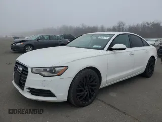 2013 Audi A6 2.0T Premium Plus with VIN WAUDFAFC8DN076742, listed as a Copart auction lot 51014335 with 92,694 mi miles and Salvage Title. Bid and sale history available at carsss.com. Image 1.