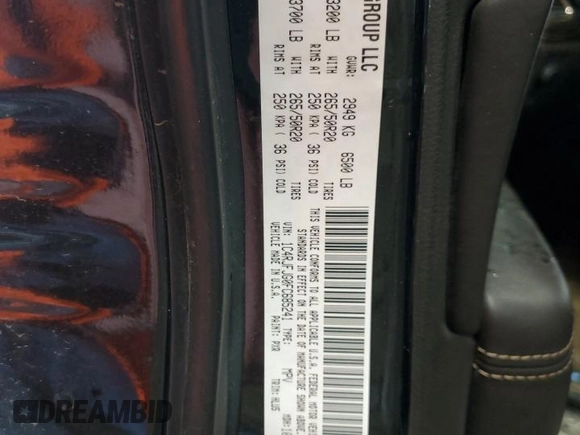 2015 Jeep Grand Cherokee Summit with VIN 1C4RJFJG0FC685241, listed as a Copart auction lot 56122505 with 112,516 mi miles and Salvage title. Bid and sale history available at DreamBid. Image 13.