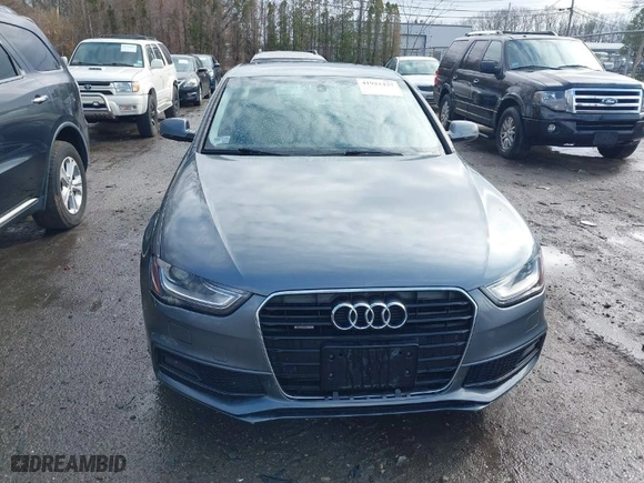 2015 Audi A4 Premium Plus with VIN WAUHFAFL9FN001357, listed as a IAAI auction lot 41921437 with 143,837 mi miles. Bid and sale history available at carsss.com. Image 6.