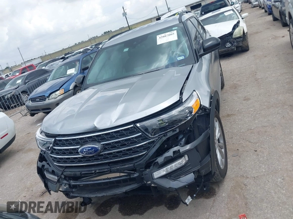 2023 Ford Explorer XLT z VIN 1FMSK7DH7PGC25301, wystawiony jako IAAI lot #42087005 z przebiegiem 10 105 mil mil oraz . Historia ofert i sprzedaży dostępna na DreamBid. Obrazek 13.