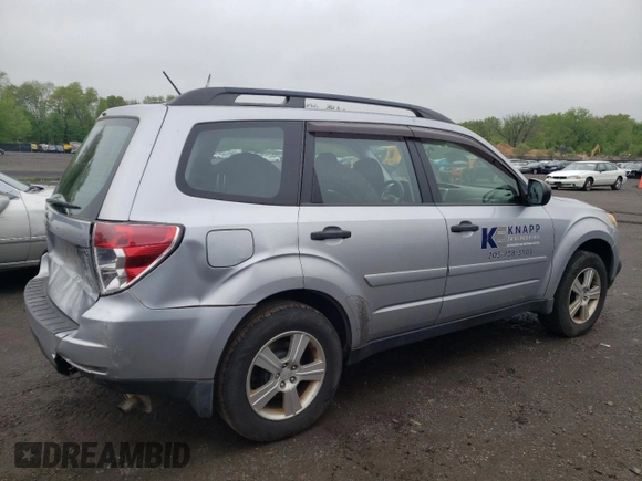 2012 Subaru Forester X with VIN JF2SHABCXCH466217, listed as a Copart auction lot 56293985 with 151,046 mi miles and Salvage Title. Bid and sale history available at DreamBid. Image 3.