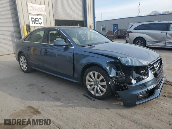 2015 Audi A4 Premium with VIN WAUBFAFL5FN023006, listed as a Copart auction lot 54525945 with 97,223 mi miles and Salvage Title. Bid and sale history available at carsss.com. Image 4.