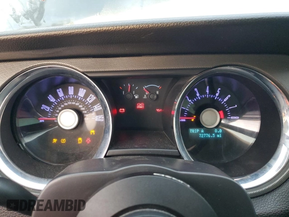 2011 Ford Mustang GT with VIN 1ZVBP8CF7B5153576, listed as a Copart auction lot 88538725 with 72,776 mi miles and Clean Title. Bid and sale history available at carsss.com. Image 9.
