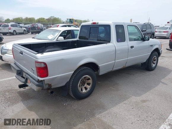 2001 Ford Ranger XL with VIN 1FTYR14V91PB13863, listed as a IAAI auction lot 41961857 with 22,147 mi miles. Bid and sale history available at carsss.com. Image 4.
