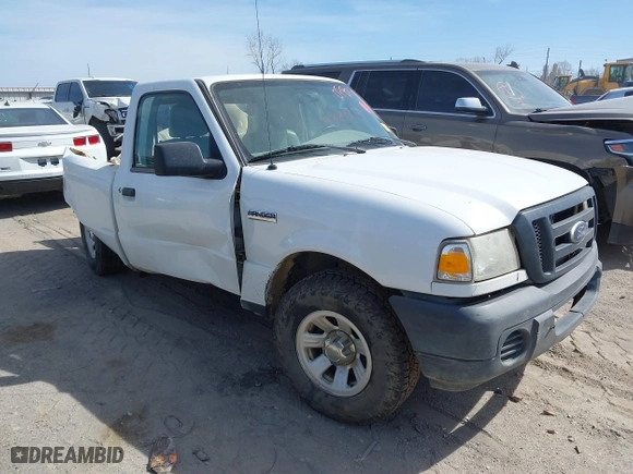 2010 Ford Ranger XL with VIN 1FTKR1AD3APA26428, listed as a IAAI auction lot 41786008 with 1 mi miles. Bid and sale history available at carsss.com. Image 1.