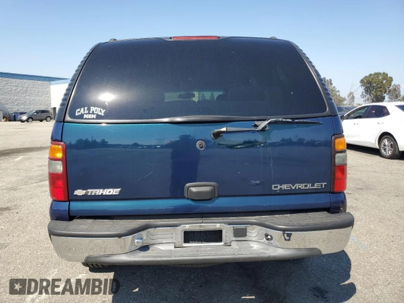 2005 Chevrolet Tahoe LS with VIN 1GNEC13V75R173583, listed as a Copart auction lot 59998015 with 164,575 mi miles and Salvage title. Bid and sale history available at DreamBid. Image 6.