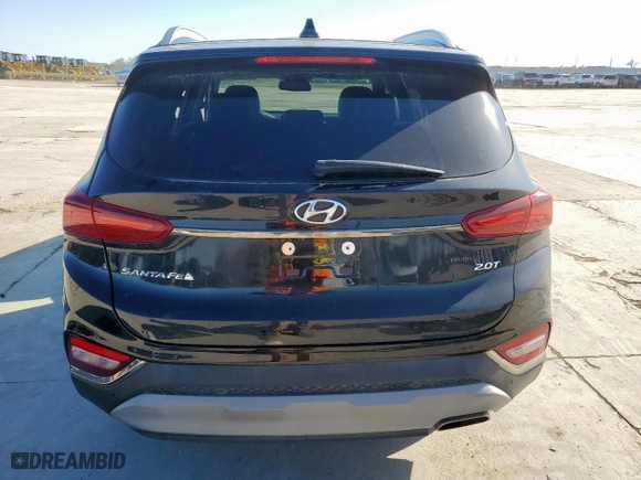 2019 Hyundai Santa Fe Limited with VIN 5NMS53AA5KH072561, listed as a Copart auction lot 47858945 with 45,323 mi miles and Salvage Title. Bid and sale history available at carsss.com. Image 6.