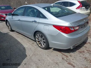 2012 Hyundai Sonata 2.0T SE with VIN 5NPEC4AB9CH369984, listed as a IAAI auction lot 42087247 with 110,409 mi miles. Bid and sale history available at carsss.com. Image 3.