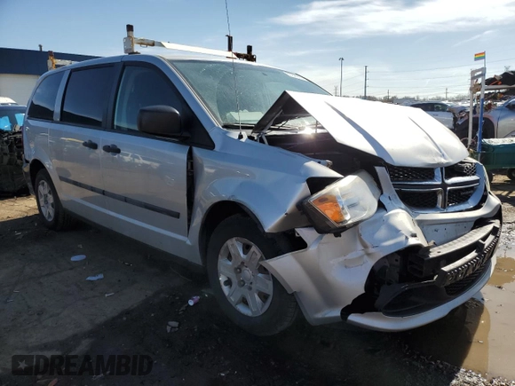 2011 Dodge Grand Caravan Cargo with VIN 2D4RN1AG5BR725941, listed as a Copart auction lot 50244065 with 57,831 mi miles and Salvage Title. Bid and sale history available at carsss.com. Image 4.