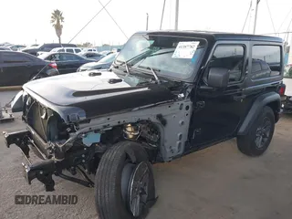 2024 Jeep Wrangler Sport with VIN 1C4PJXAN1RW125436, listed as a IAAI auction lot 41387782 with 17,962 mi miles and . Bid and sale history available at DreamBid. Image 20.