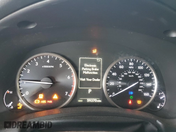 2020 Lexus NX 300 with VIN JTJGARBZ0L5008616, listed as a Copart auction lot 53568655 with 59,370 mi miles and Salvage title. Bid and sale history available at DreamBid. Image 9.