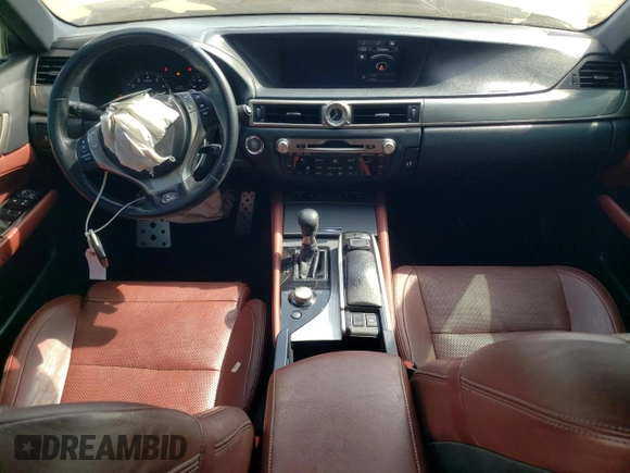 2015 Lexus GS 350 with VIN JTHCE1BL5FA004705, listed as a Copart auction lot 71223184 with 123,671 mi miles and Salvage Title. Bid and sale history available at DreamBid. Image 8.