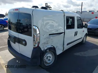 2020 Ram ProMaster City Cargo Van Tradesman with VIN ZFBHRFAB5L6R92698, listed as a IAAI auction lot 41435093 with 48,082 mi miles. Bid and sale history available at carsss.com. Image 4.
