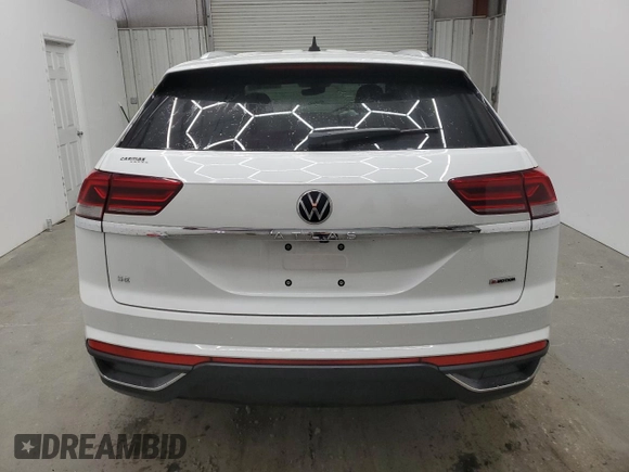 2022 Volkswagen Atlas SE with VIN 1V2LC2CAXNC227494, listed as a Copart auction lot 48955785 with 55,601 mi miles and Clean title. Bid and sale history available at DreamBid. Image 6.